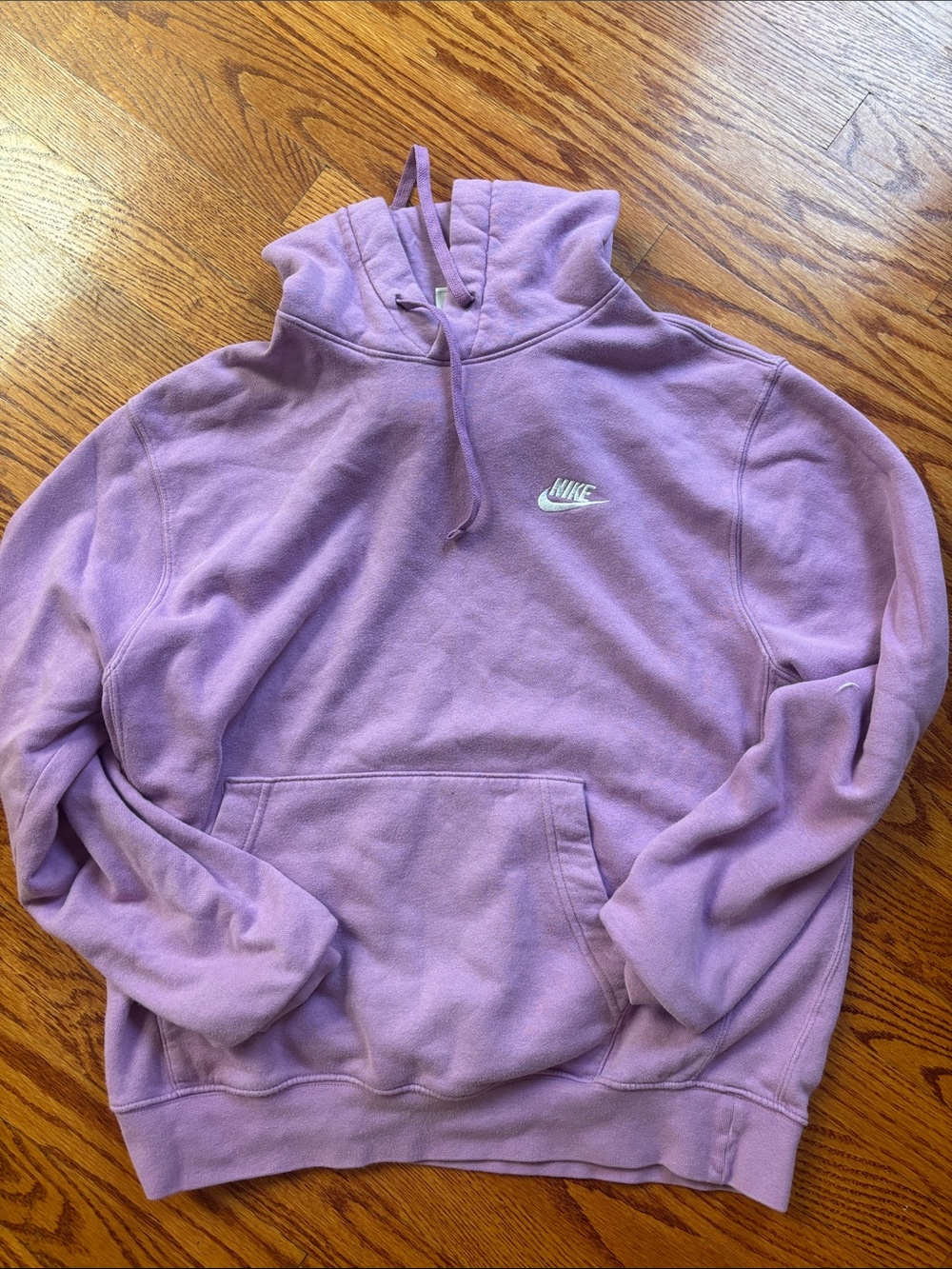 Nike Purple Hooded Sweatshirt